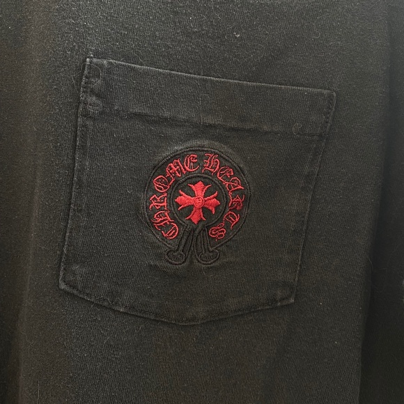 CHROME HEARTS - Long Sleeve Shirt - Size: Large - Picture 3 of 10